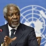 アナン元国連事務総長が死去　８０歳、ノーベル平和賞受賞