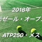 【速報】錦織がベスト8進出。前年優勝者との接戦を制す[ATP250 メス]