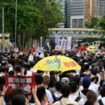 香港デモ、40人超を逮捕　違法集会容疑、28人負傷