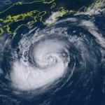 台風８号　６日昼過ぎに福岡最接近（午前８時現在）