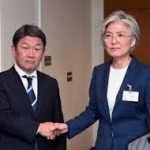 日韓首脳、１２月下旬に会談へ　外相会談で一致