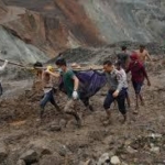 ミャンマーで地滑り　死者160人以上、行方不明も多数