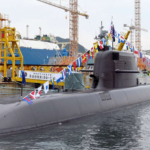 韓国初、弾道ミサイル潜水艦が就役