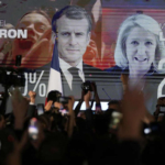 マクロン、ルペン両氏で決選へ 仏大統領選第1回投票、得票予測