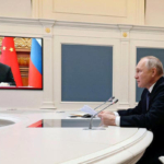 オンライン会談で習近平氏に来春の訪露要請したプーチン氏、中国軍との協力強化の意向