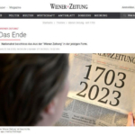 世界最古の新聞、紙媒体は廃止へ 記者は半数解雇？ オーストリア